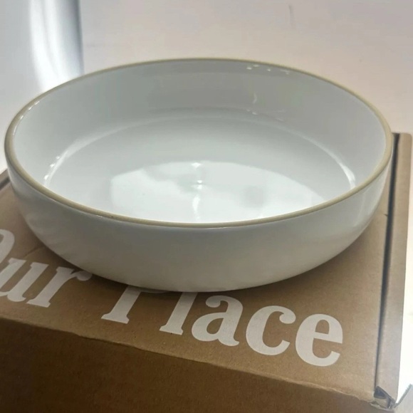 Our Place Midi Bowls- Set of 4
8.5” Handcrafted Ceramic Plates –Steam Color - Picture 2 of 8
